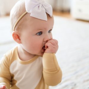 EZgoesit™ Bamboo Bib-Embedded Baby Sleeper/Pajamas